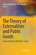 Cover: The Theory of Externalities and Public Goods - Springer