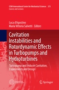 Cover: Cavitation Instabilities and Rotordynamic Effects in Turbopumps and Hydroturbines - Springer
