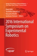 Cover: 2016 International Symposium on Experimental Robotics - Springer