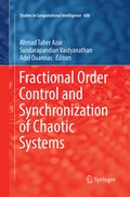 Cover: Fractional Order Control and Synchronization of Chaotic Systems - Springer