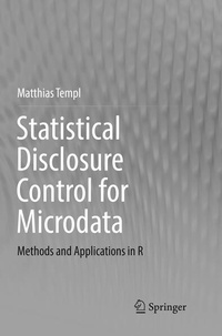 Enlarge image Cover: Statistical Disclosure Control for Microdata - Springer