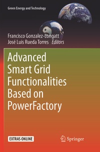Enlarge image Cover: Advanced Smart Grid Functionalities Based on PowerFactory - Springer