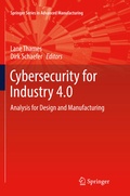 Cover: Cybersecurity for Industry 4.0 - Springer