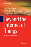 Cover: Beyond the Internet of Things - Springer