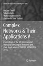 Cover: Complex Networks & Their Applications V - Springer