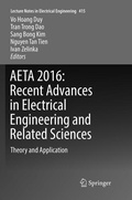 Cover: AETA 2016: Recent Advances in Electrical Engineering and Related Sciences - Springer