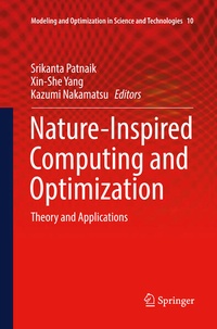 Enlarge image Cover: Nature-Inspired Computing and Optimization - Springer