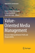 Cover: Value-Oriented Media Management - Springer