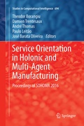 Cover: Service Orientation in Holonic and Multi-Agent Manufacturing - Springer