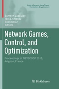 Cover: Network Games, Control, and Optimization - Birkh&auml;user