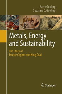 Enlarge image Cover: Metals, Energy and Sustainability - Springer
