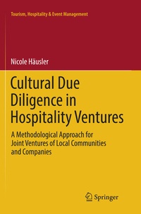 Abbildung von: Cultural Due Diligence in Hospitality Ventures - Springer
