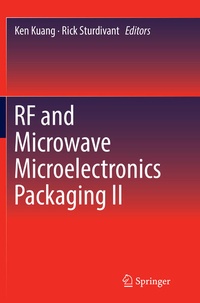 Enlarge image Cover: RF and Microwave Microelectronics Packaging II - Springer
