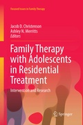 Cover: Family Therapy with Adolescents in Residential Treatment - Springer