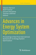 Cover: Advances in Energy System Optimization - Birkh&auml;user