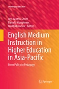 Cover: English Medium Instruction in Higher Education in Asia-Pacific - Springer