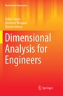 Cover: Dimensional Analysis for Engineers - Springer