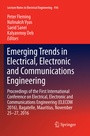 Cover: Emerging Trends in Electrical, Electronic and Communications Engineering - Springer
