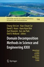 Cover: Domain Decomposition Methods in Science and Engineering XXIII - Springer