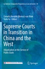 Cover: Supreme Courts in Transition in China and the West - Springer