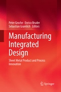 Cover: Manufacturing Integrated Design - Springer