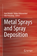 Cover: Metal Sprays and Spray Deposition - Springer