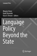 Cover: Language Policy Beyond the State - Springer