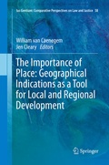 Cover: The Importance of Place: Geographical Indications as a Tool for Local and Regional Development - Springer