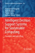 Cover: Intelligent Decision Support Systems for Sustainable Computing - Springer
