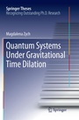 Cover: Quantum Systems under Gravitational Time Dilation - Springer