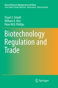 Cover: Biotechnology Regulation and Trade - Springer