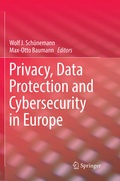 Cover: Privacy, Data Protection and Cybersecurity in Europe - Springer