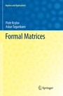 Cover: Formal Matrices - Springer