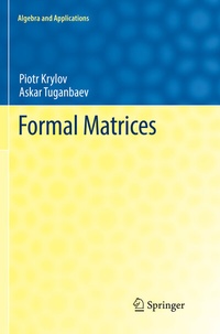 Abbildung von: Formal Matrices - Springer
