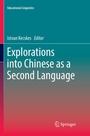 Cover: Explorations into Chinese as a Second Language - Springer