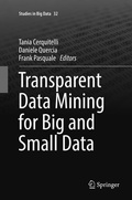 Bild: Transparent Data Mining for Big and Small Data - Springer