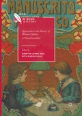 Cover: Approaches to the History of Written Culture - Palgrave Macmillan