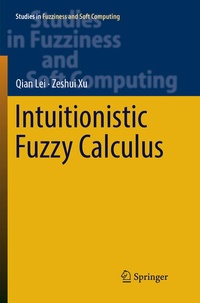 Enlarge image Cover: Intuitionistic Fuzzy Calculus - Springer