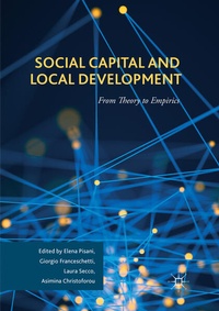 Enlarge image Cover: Social Capital and Local Development - Palgrave Macmillan