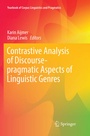 Cover: Contrastive Analysis of Discourse-pragmatic Aspects of Linguistic Genres - Springer