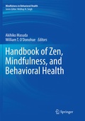 Cover: Handbook of Zen, Mindfulness, and Behavioral Health - Springer