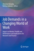 Cover: Job Demands in a Changing World of Work - Springer