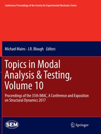 Enlarge image Cover: Topics in Modal Analysis & Testing, Volume 10 - Springer