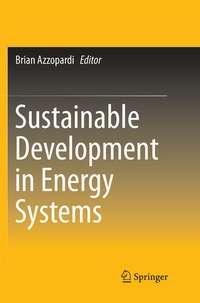 Enlarge image Cover: Sustainable Development in Energy Systems - Springer
