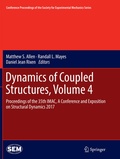 Cover: Dynamics of Coupled Structures, Volume 4 - Springer