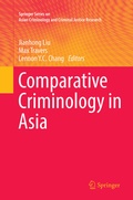 Cover: Comparative Criminology in Asia - Springer