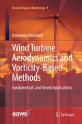 Cover: Wind Turbine Aerodynamics and Vorticity-Based Methods - Springer