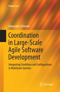 Abbildung von: Coordination in Large-Scale Agile Software Development - Springer