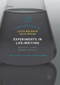 Enlarge image Cover: Experiments in Life-Writing - Palgrave Macmillan