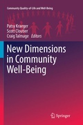 Cover: New Dimensions in Community Well-Being - Springer